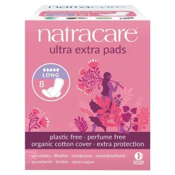 Natracare Dünne Binden long - für stärkere Tage & Nacht