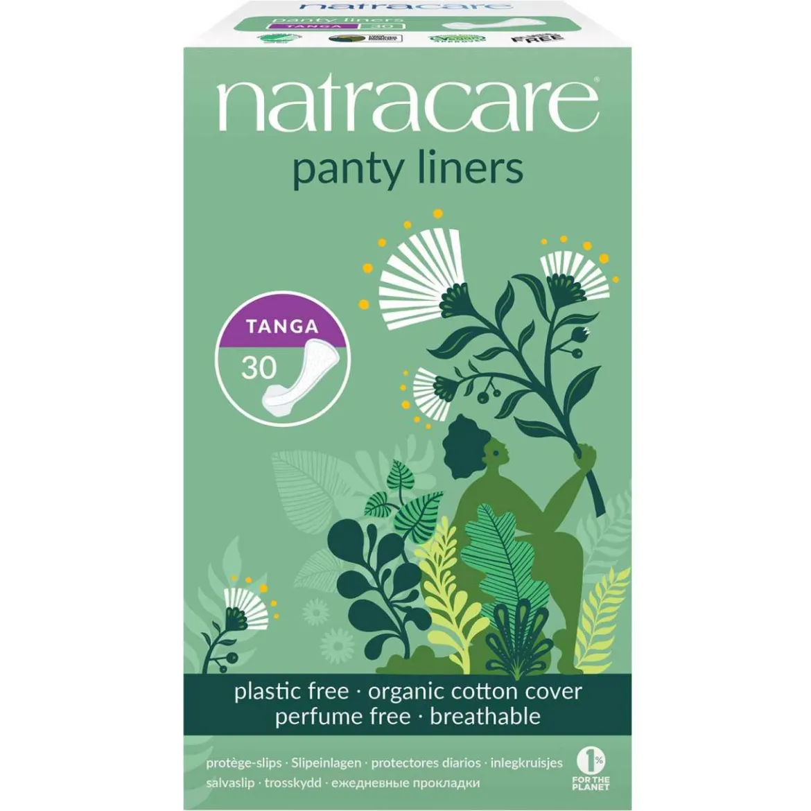 Natracare Slipeinlagen String perfekter Sitz für Stringtanga