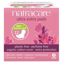 Natracare Ultra Binden - normal, mit Flügeln