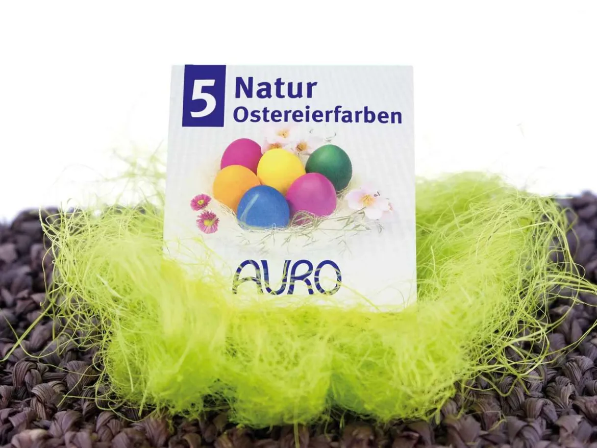 Natürliche Eierfarben - Eierfärben mit Naturfarben von Auro