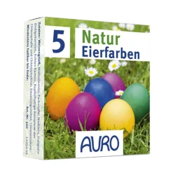 Natürliche Eierfarben - Eierfärben mit Naturfarben von Auro