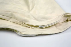 Naturbelassener Bezug für Stillkissen aus 100 % Baumwolle