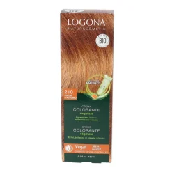 Naturhaarfarbe Logona Color Creme Kupferrot für blondes Haar