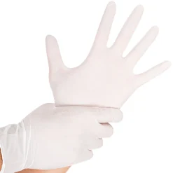 Nitril Handschuhe safe light - Weiß oder Blau