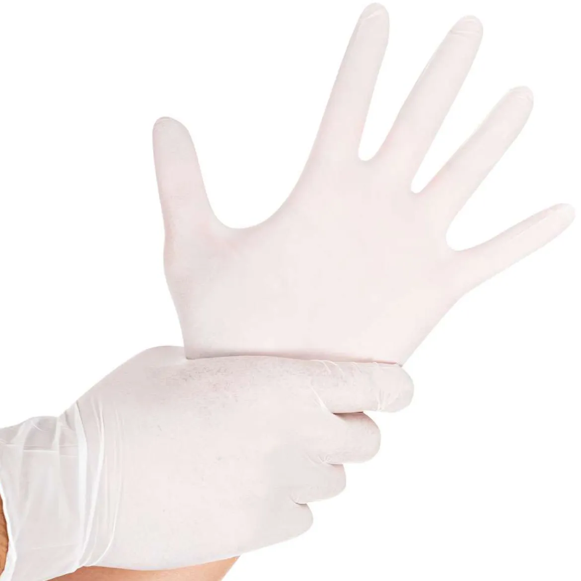 Nitril Handschuhe safe light - Weiß oder Blau