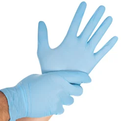 Nitril Handschuhe safe light - Weiß oder Blau