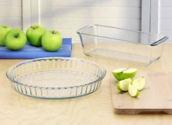 Obstkuchenform aus Glas, spülmaschinenfest und nickelfrei