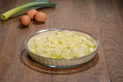 Obstkuchenform aus Glas, spülmaschinenfest und nickelfrei