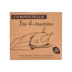 Papiertüten natur - lebensmittelecht, fettdicht
