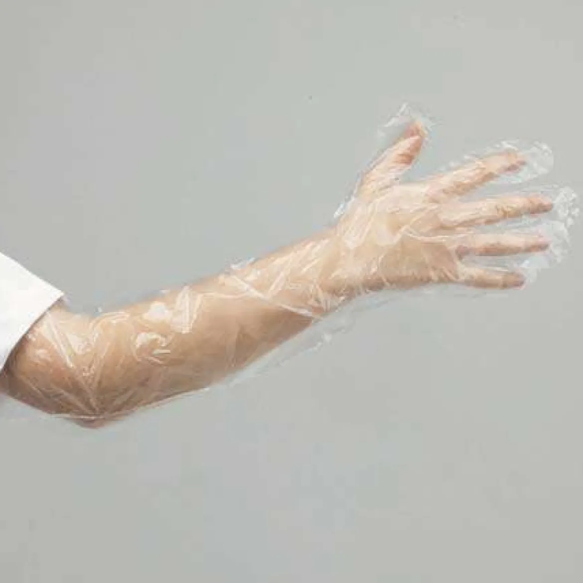 PE-Einmalhandschuhe 100 Stk puderfrei, latexfrei, extra lang