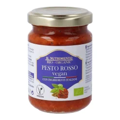 Pesto Rosso aus dem Glas ohne Käse, vegan kaufen