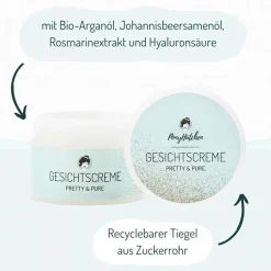 Ponyhütchen Naturkosmetik Gesichtscreme Pretty & Pure