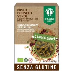 Probios Spirelli Nudeln aus Erbsen - Bio und glutenfrei, 250g Packung