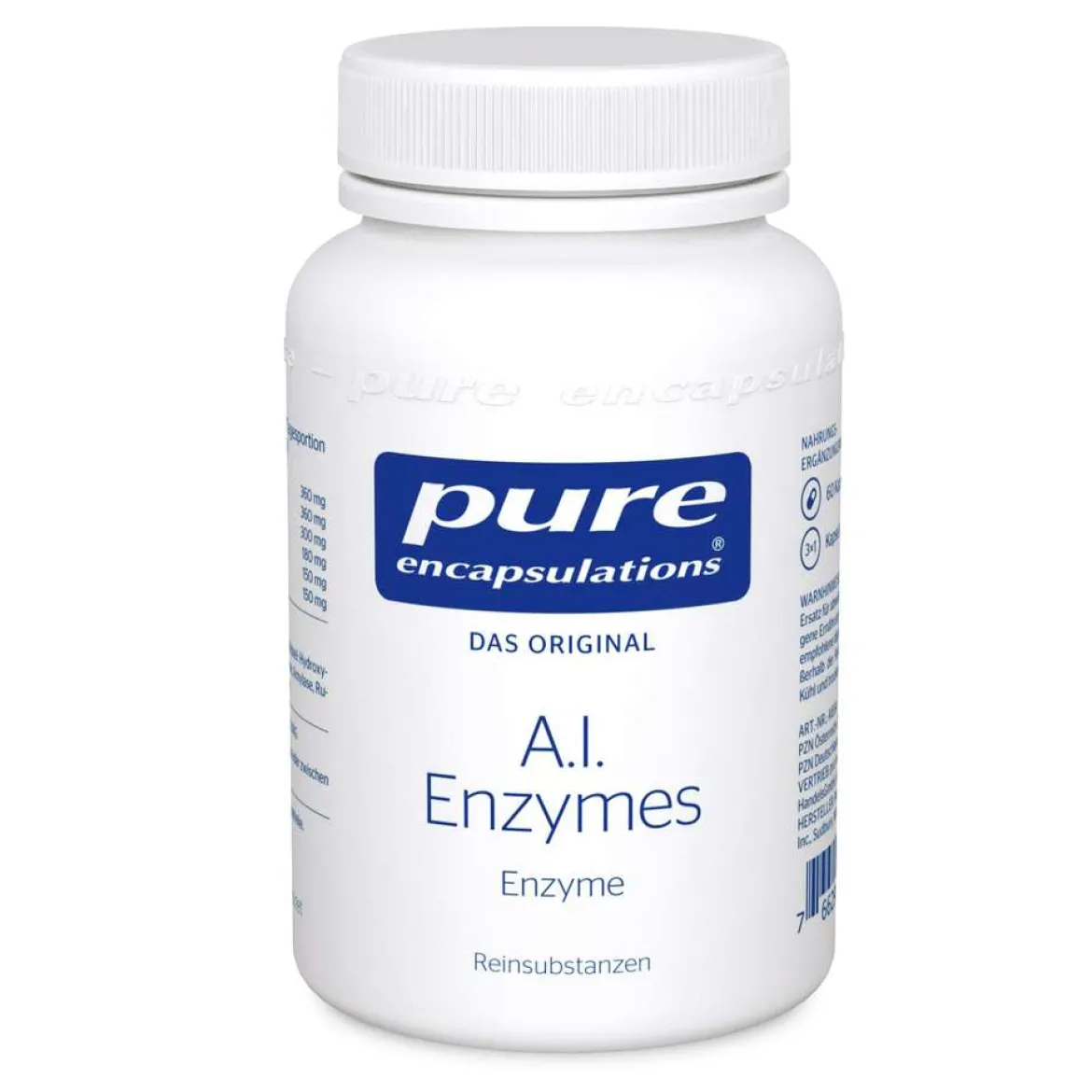PURE A. I. Enzymes 60 Kapseln