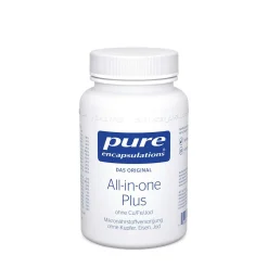 PURE All-in-one Plus - ohne Cu/Fe/Jod, 90 Kapseln