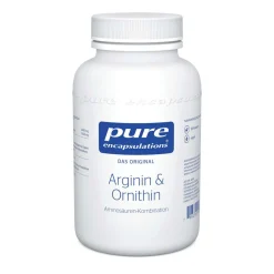 Pure Encapsulation Ornithin Arginin zur Nahrungsergänzung - Vegan