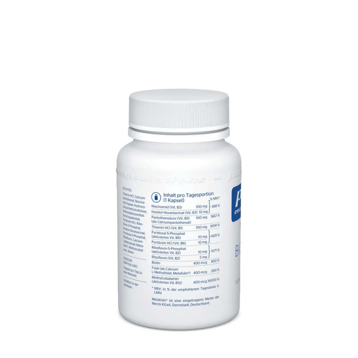 Pure Encapsulations B-Complex Plus: Vitamin B Kombination