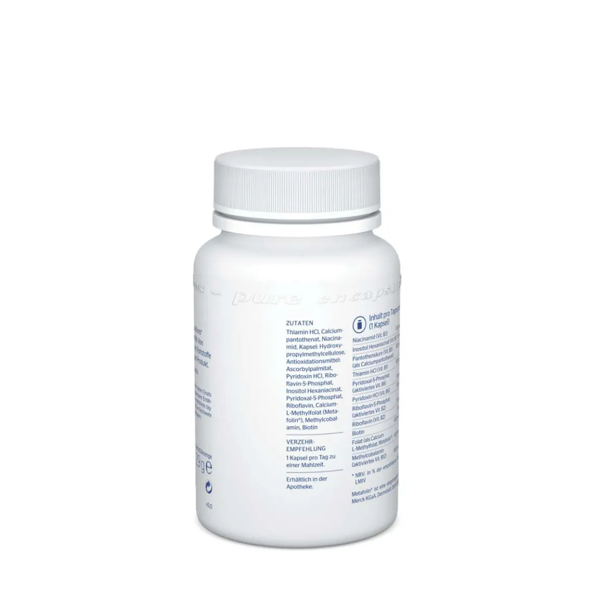 Pure Encapsulations B-Complex Plus: Vitamin B Kombination