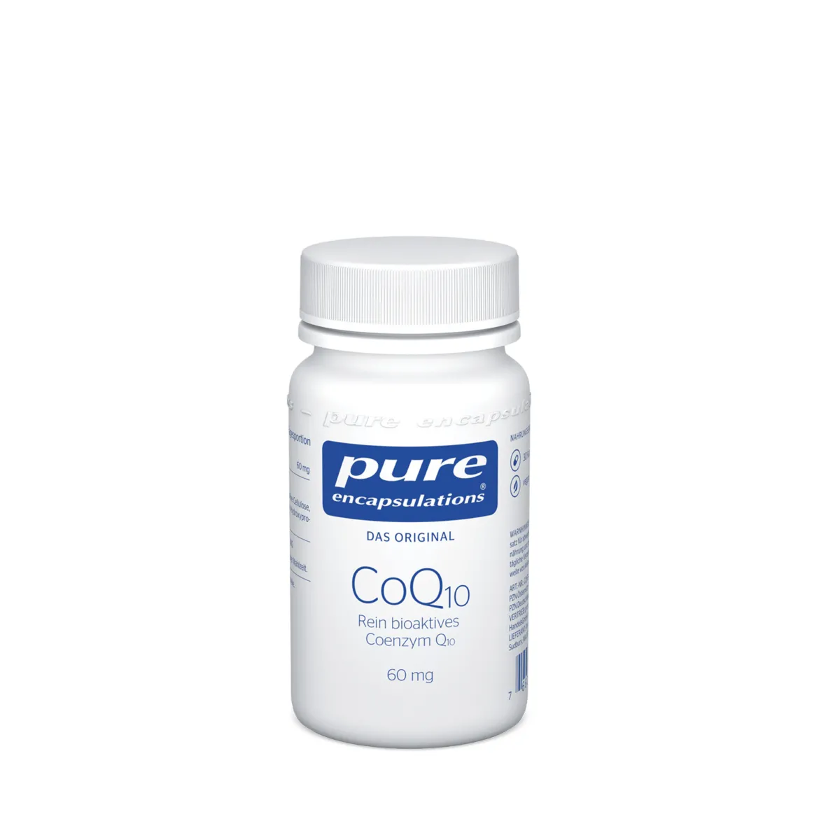 Pure Encapsulations Coenzym Q10 60mg in biologisch aktiver Form