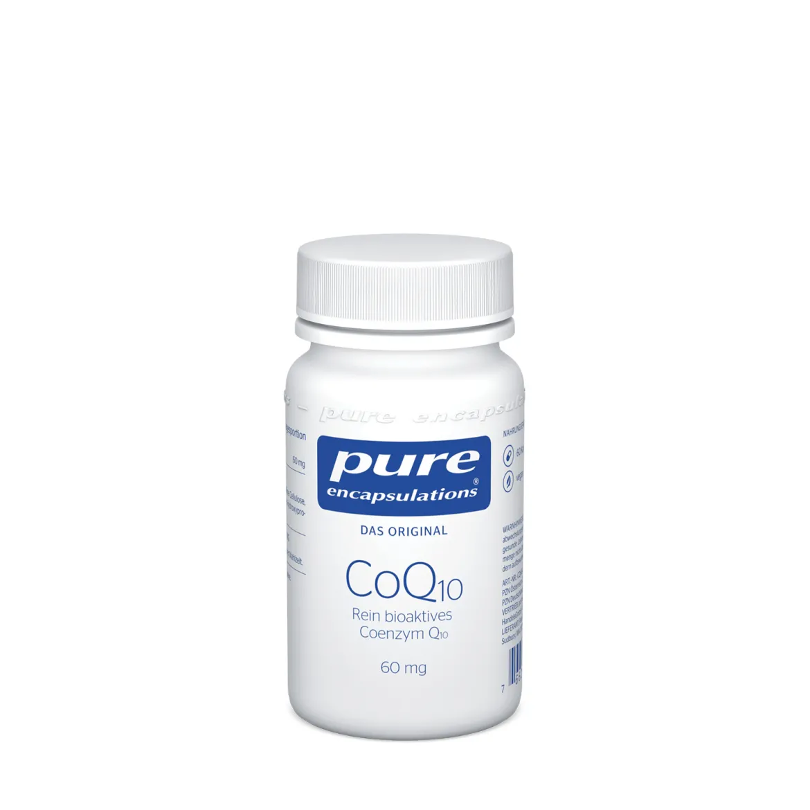 Pure Encapsulations Coenzym Q10 60mg in biologisch aktiver Form