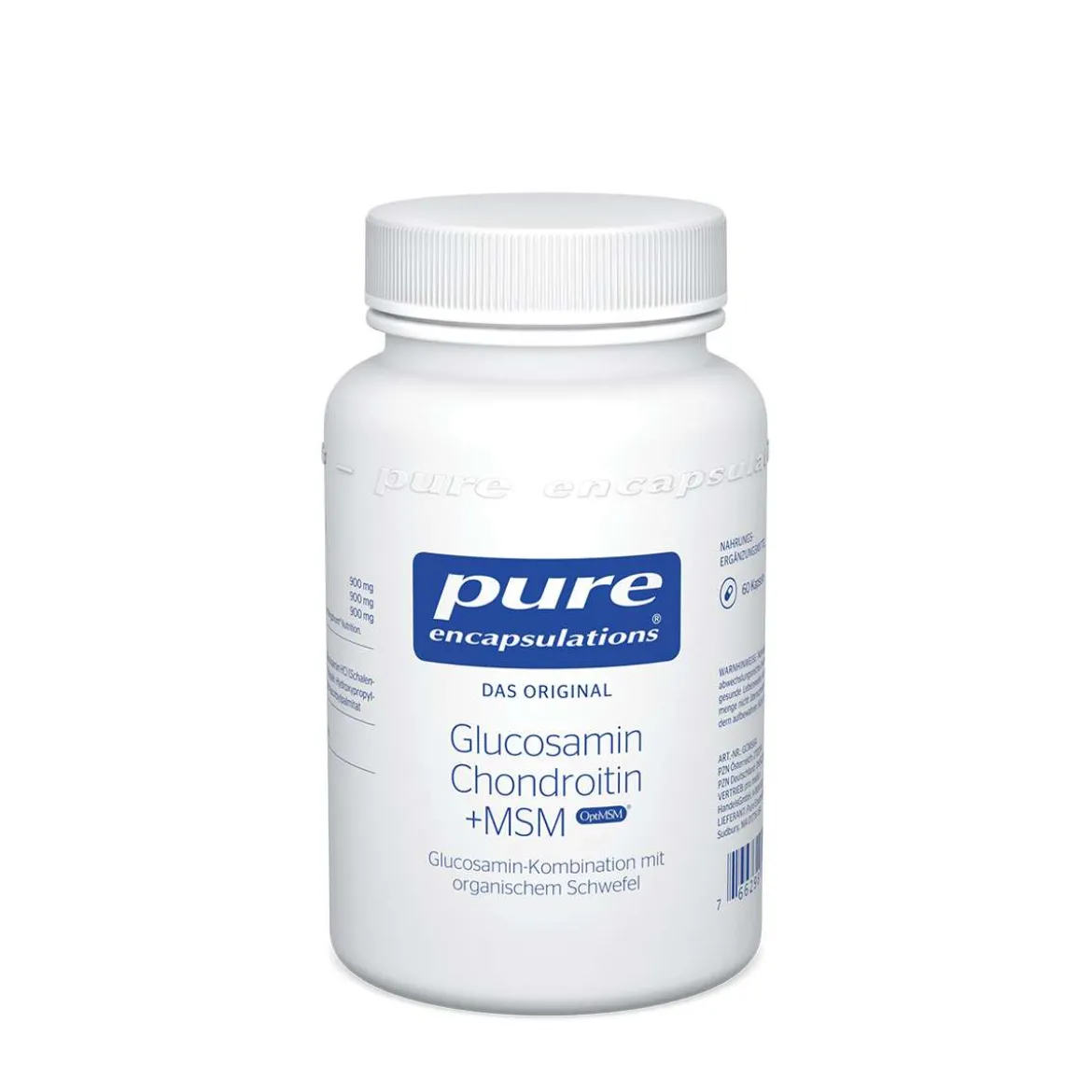 Pure Encapsulations Glucosamin Chondroitin MSM - organischer Schwefel