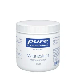 Pure Encapsulations Magnesiumcitrat-Pulver ohne Zusatzstoffe