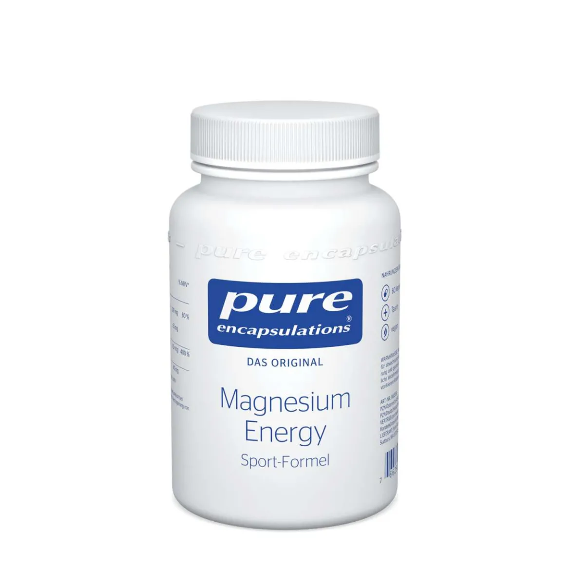 Pure Encapsulations Magnesium Kalium Präparat mit Sport-Formel