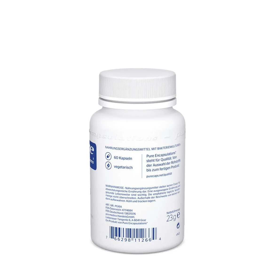 Pure Encapsulations Probiotic Kapseln - 6 säurestabile Bakterienkulturen