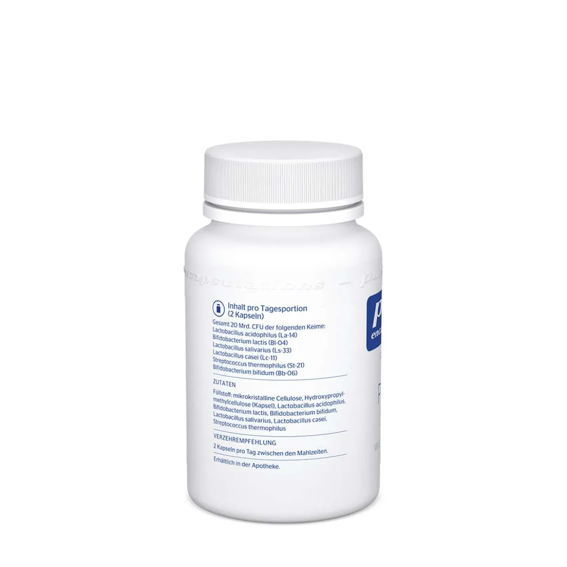 Pure Encapsulations Probiotic Kapseln - 6 säurestabile Bakterienkulturen