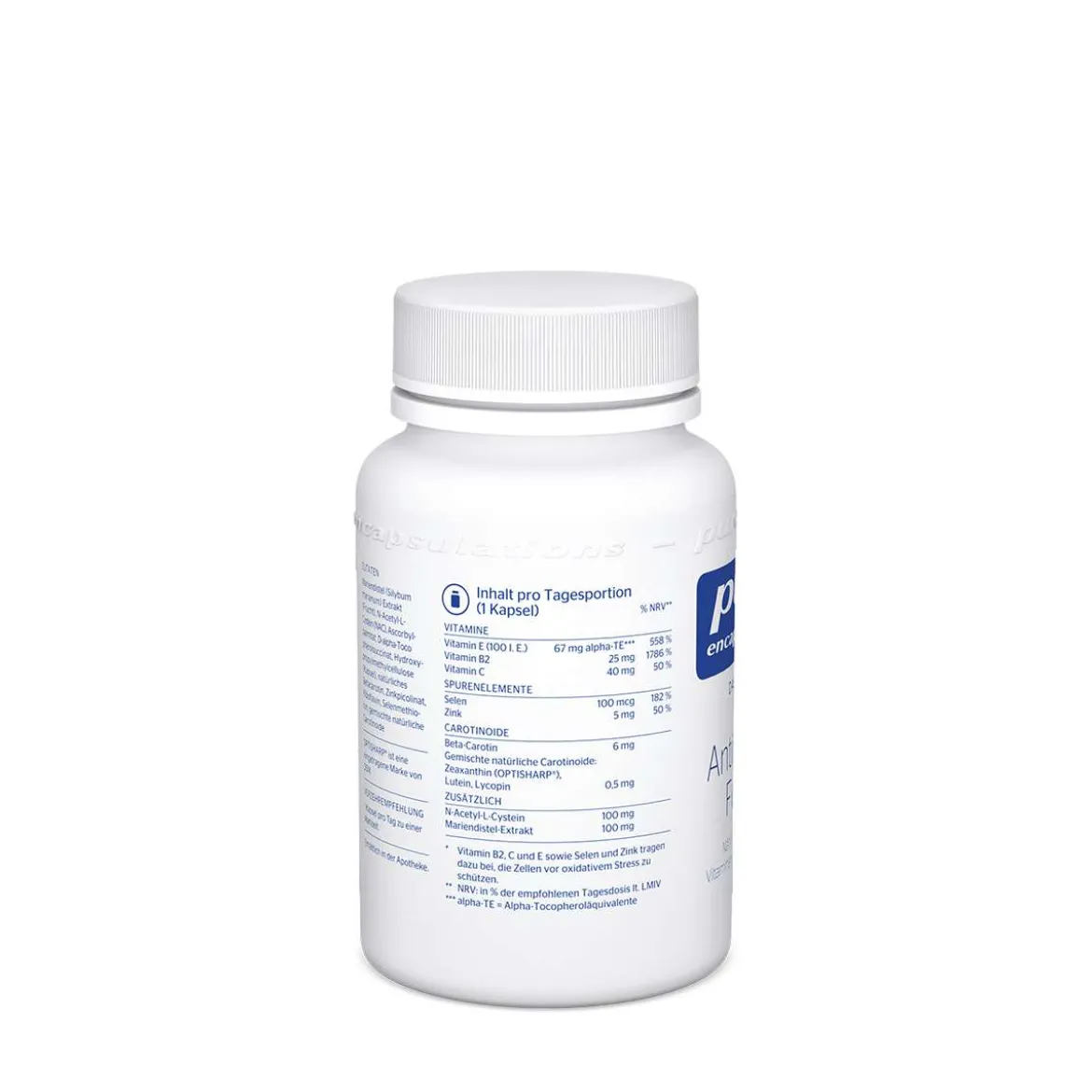 Pure Encapsulations - Pure AntiOxidant Formel, 60 Kapseln