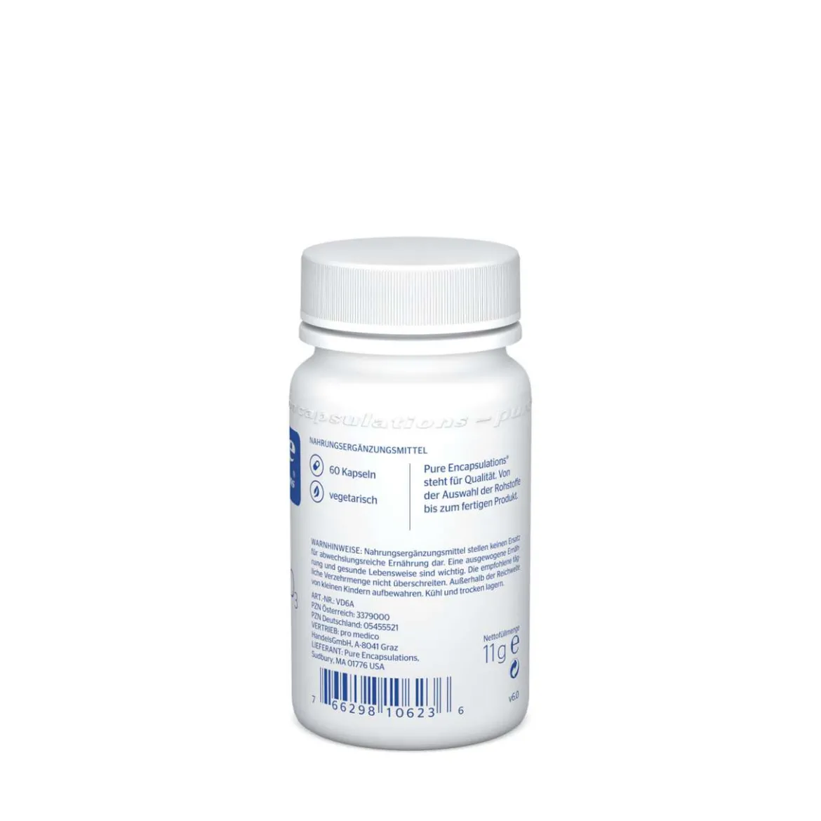 Pure Encapsulations - PURE Vitamin D3 400 i.E. 60 Kapseln