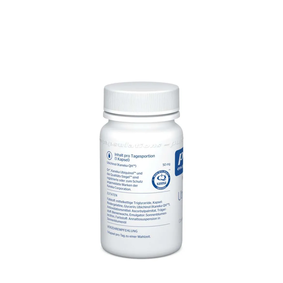 Pure Encapsulations Ubiquinol 50 mg - bioaktiver Mikronährstoff CoQ10