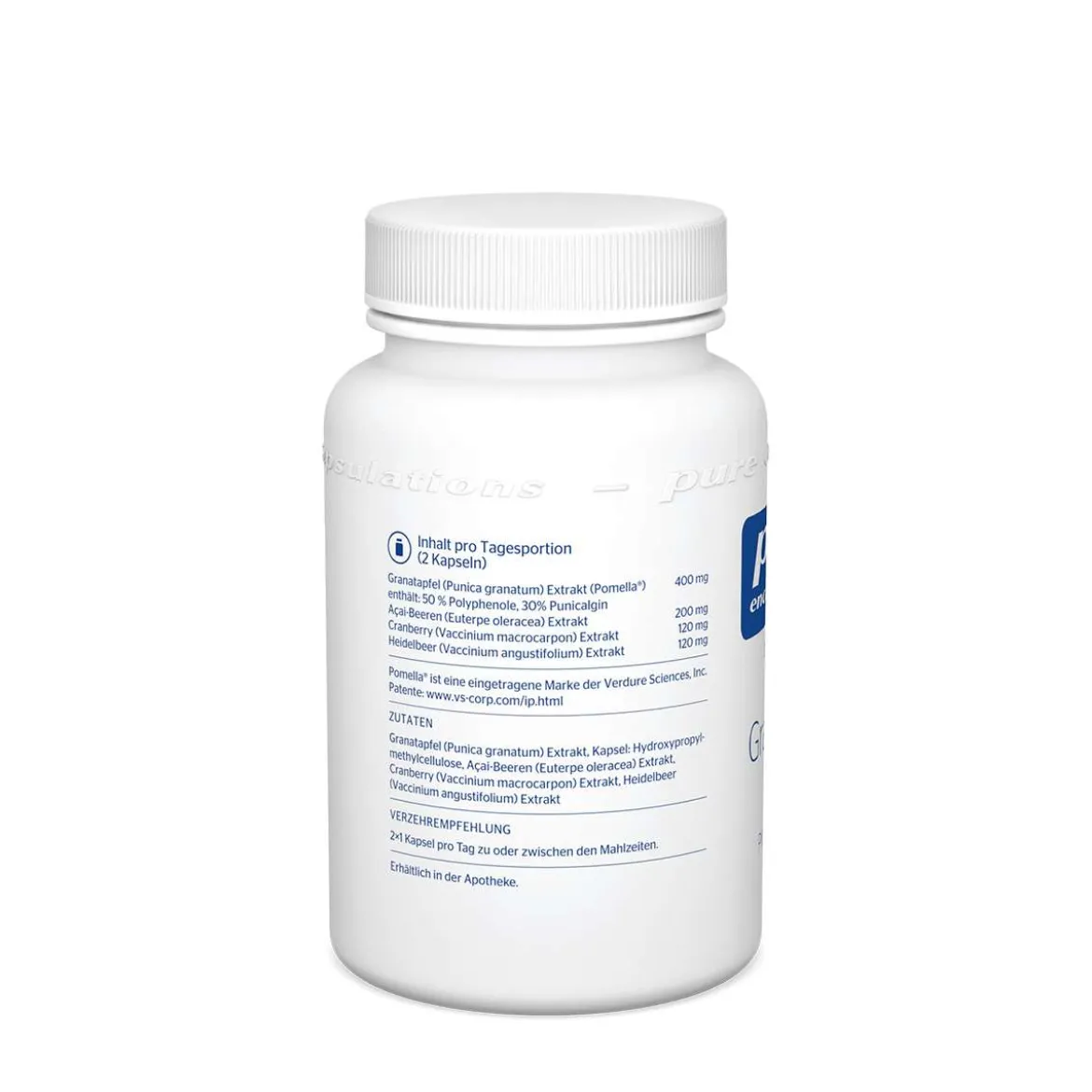PURE Granatapfel Plus 60 Kapseln