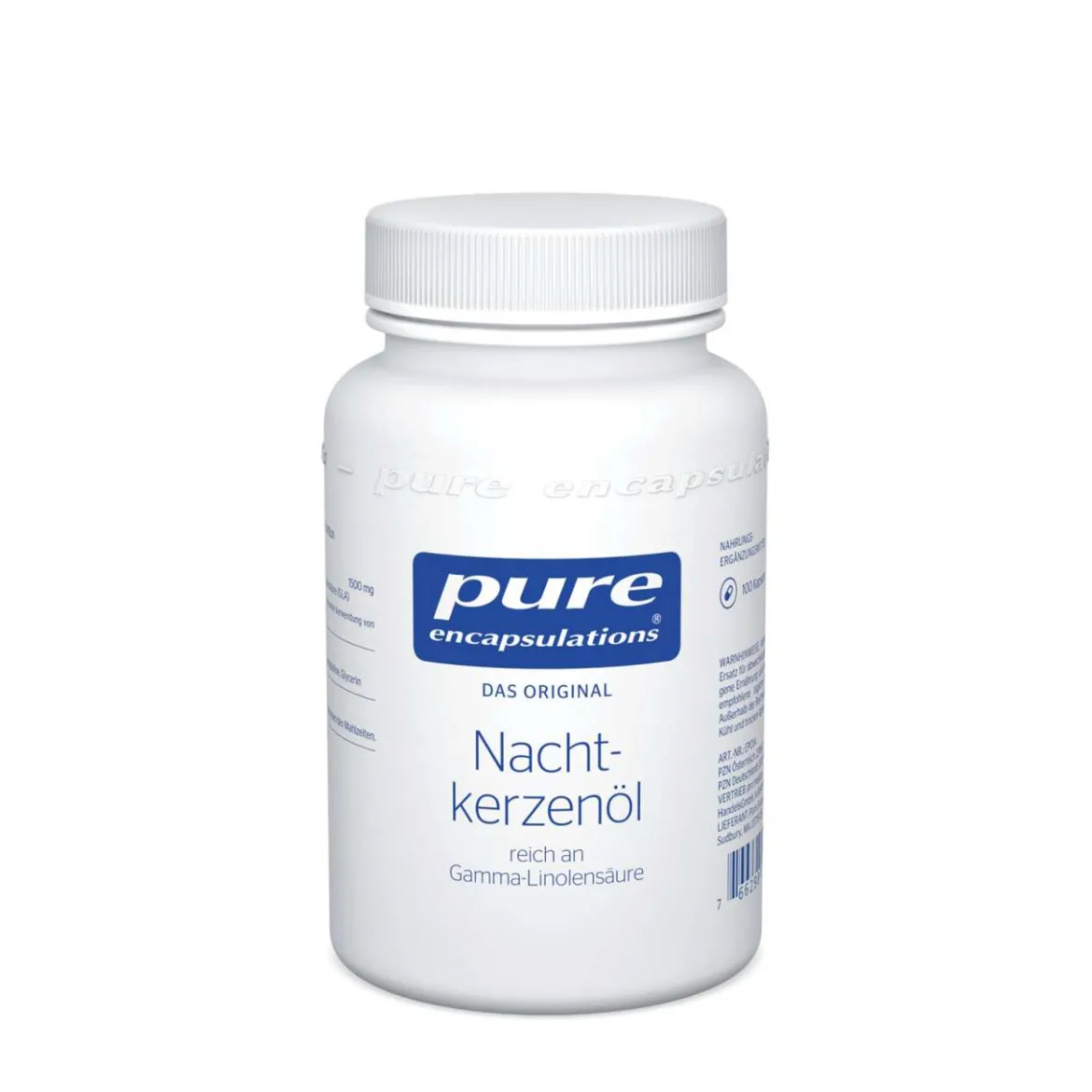 PURE Nachtkerzenöl, 100 Kapseln