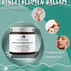 PureNature Calendula Pflegecreme - Ringelblumen Balsam