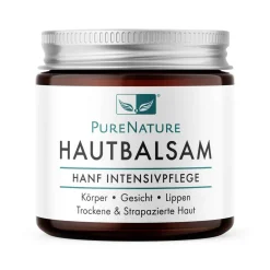 PureNature Hautbalsam mit Hanföl, Sheabutter & Aloe Vera