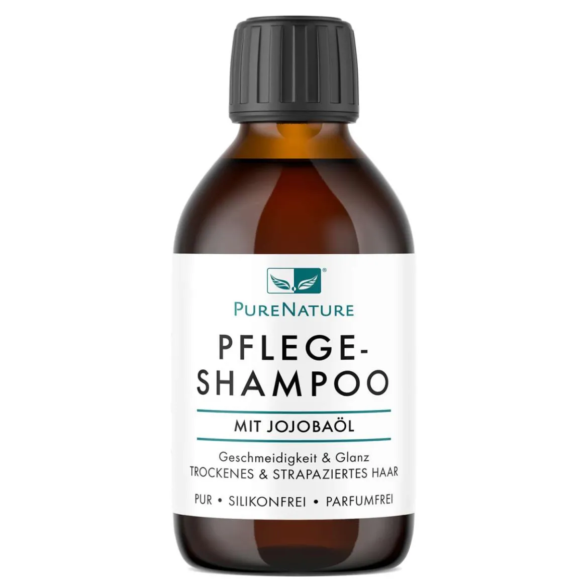 PureNature Jojobaöl Shampoo für strapazierte Haare