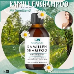 PureNature Kamille Shampoo - Milde Pflege für die ganze Familie