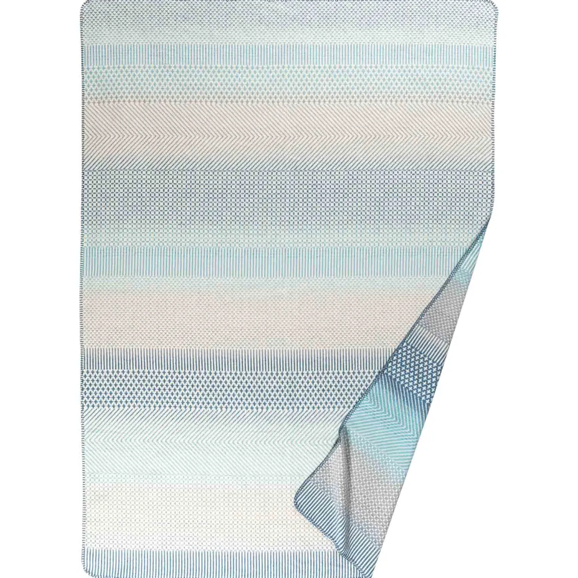 PureNature Kuschelige Wohndecke für Sofa - Bio