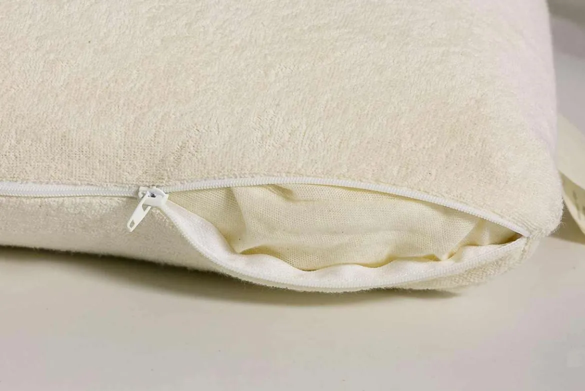 PureNature Naturlatex-Kissen in Seifenform aus 100% Naturkautschuk 35 x 65 cm