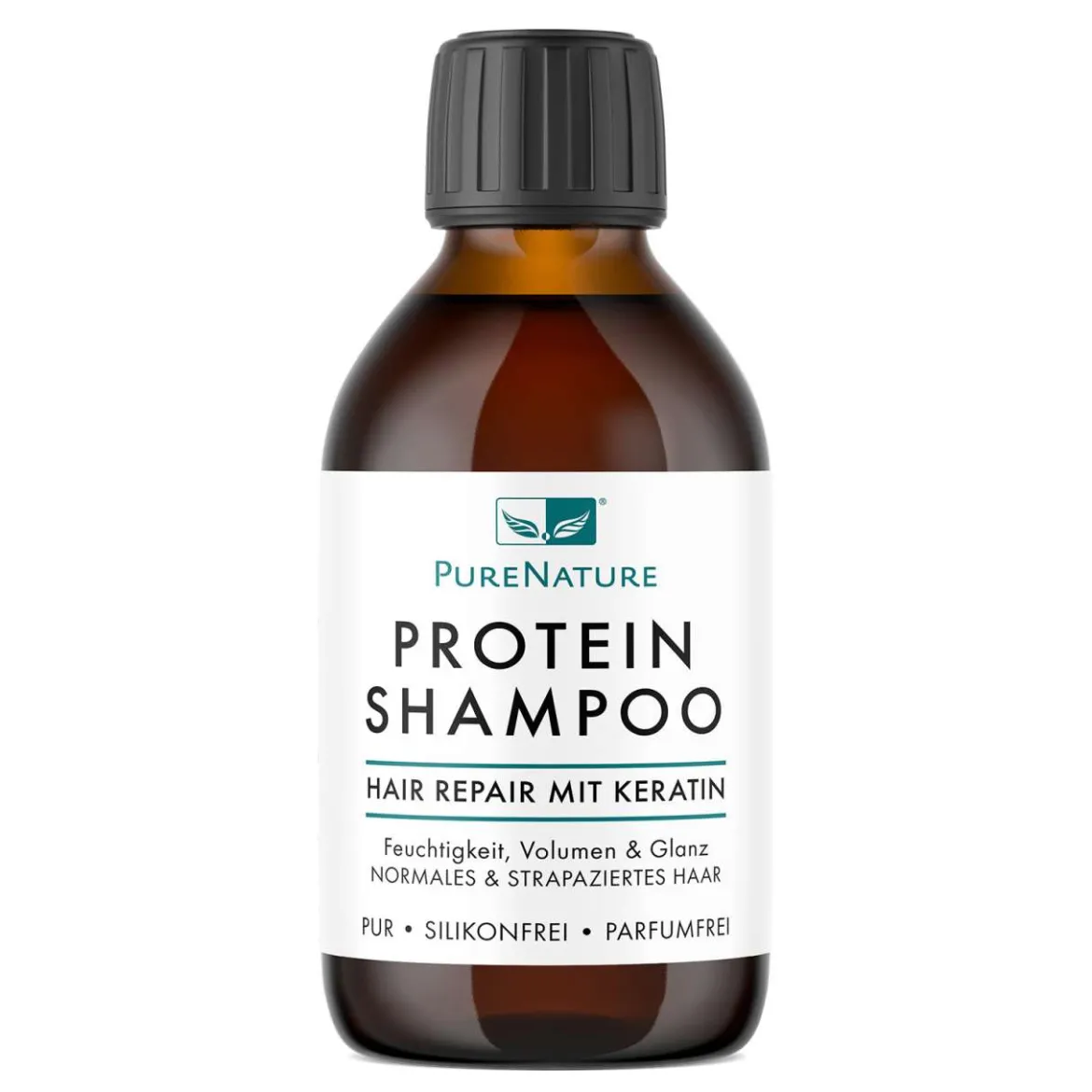 PureNature Protein Shampoo mit Keratin & Panthenol für Intensivpflege