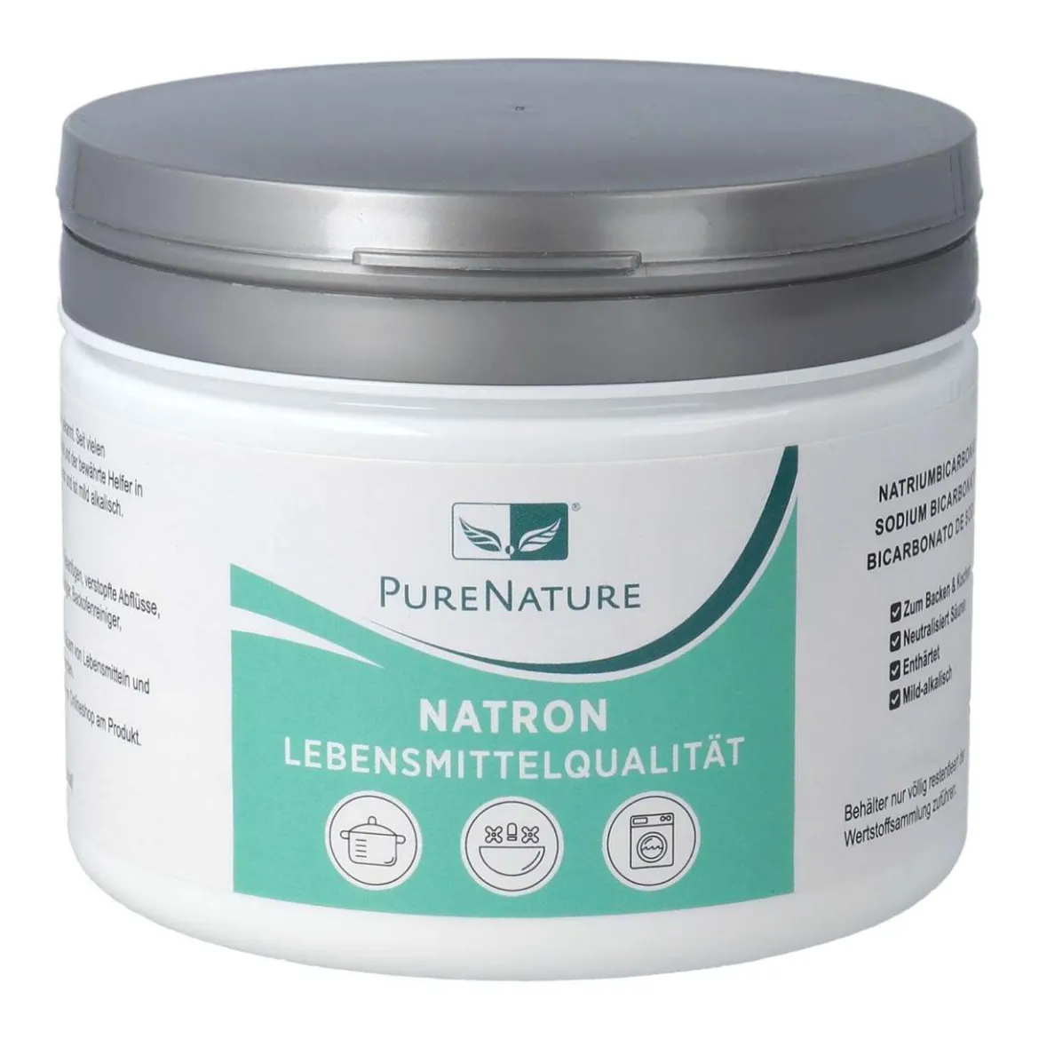PureNature reines Natron zum Backen, Putzen und Waschen