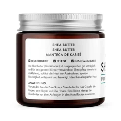 PureNature Sheabutter - 100% Naturprodukt ohne Zusätze