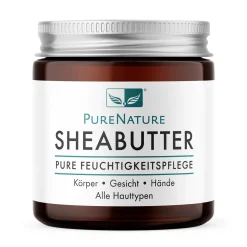 PureNature Sheabutter - 100% Naturprodukt ohne Zusätze