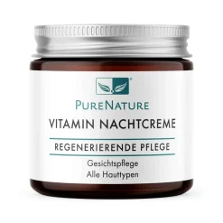 PureNature Vitamin Gesichtscreme - regenerierende Pflege