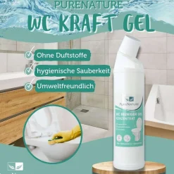 PureNature WC Reiniger Gel mit Zitronensäure ohne Duftstoffe