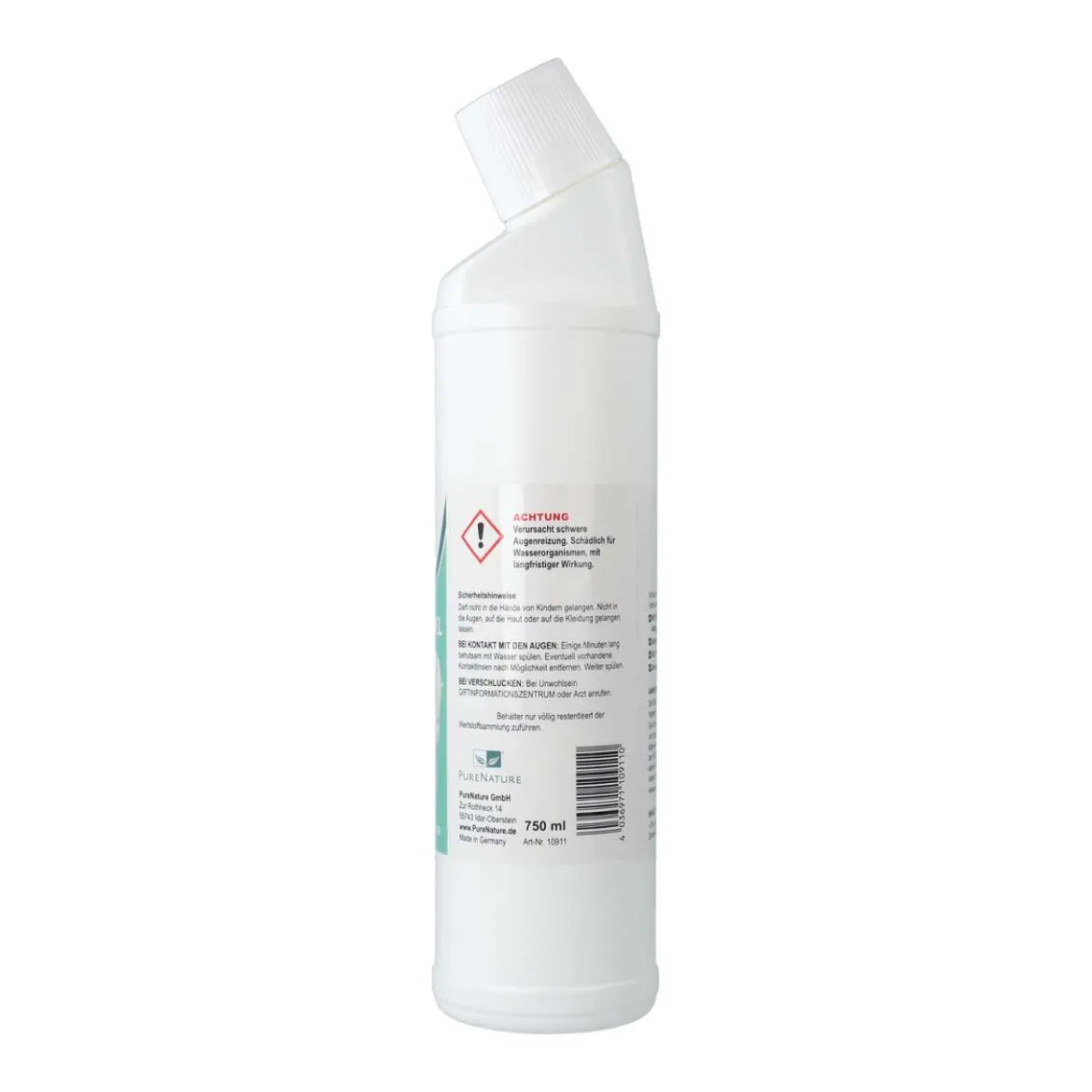 PureNature WC Reiniger Gel mit Zitronensäure ohne Duftstoffe