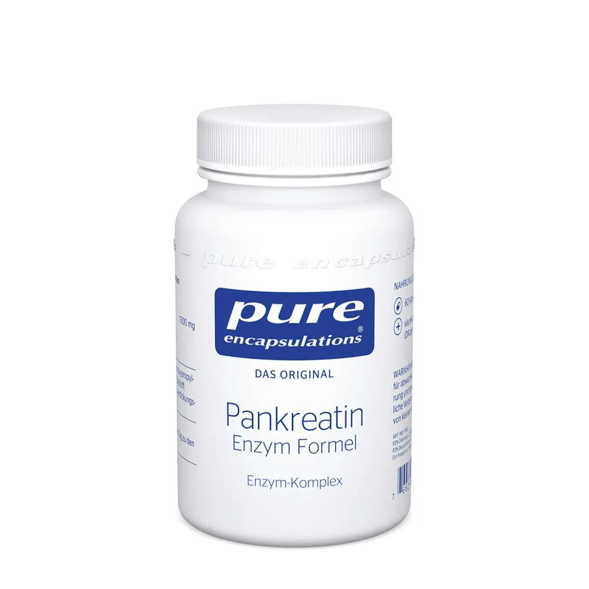 PURE Pankreatin Enzym Formel 60 Kapseln