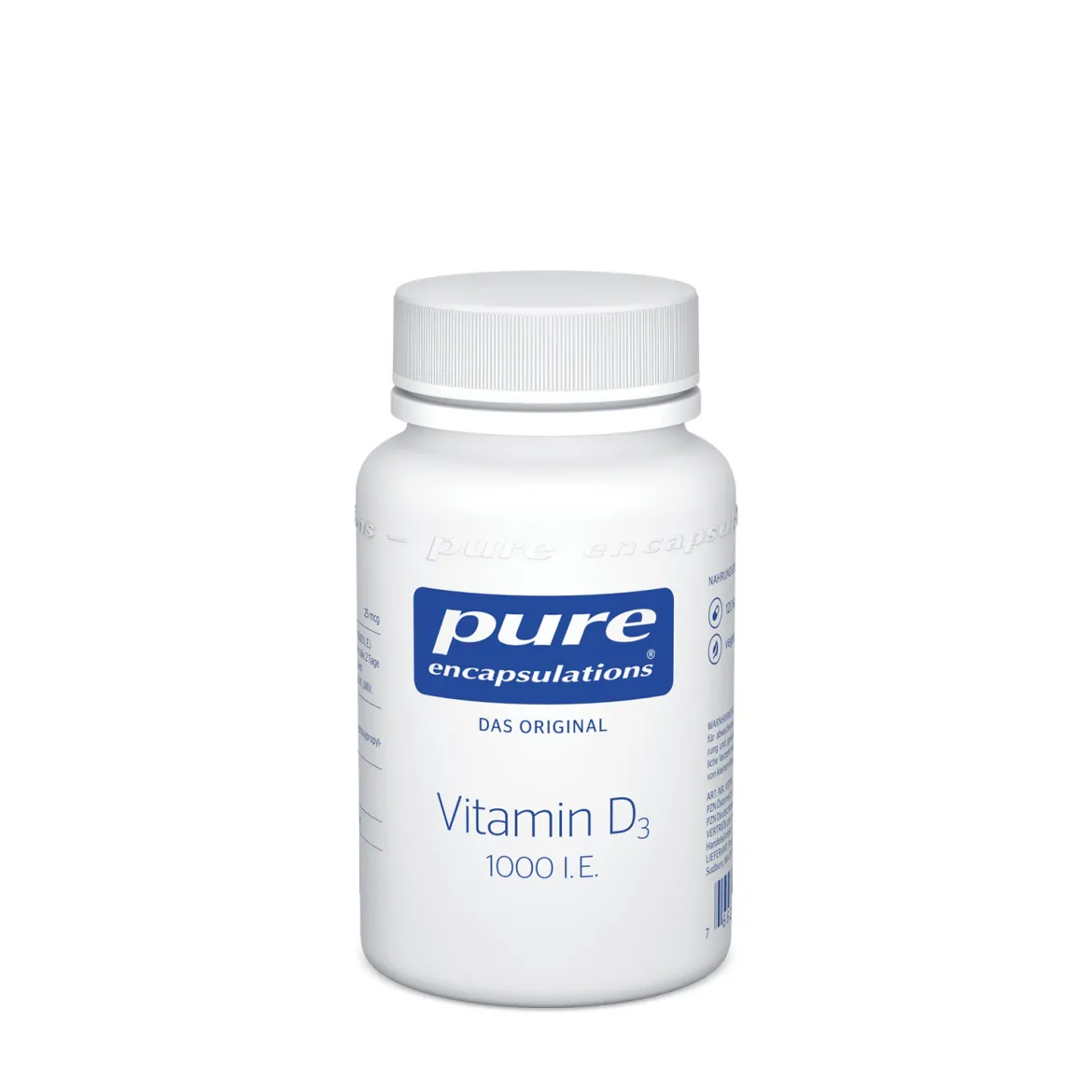 Pure Vitamin D3 von Pure Encapsulations - Cholecalciferol 1000 I.E