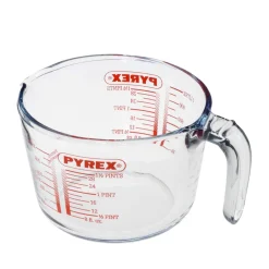 Pyrex Glas Messbecher & Rührschüssel mit Griff fasst 1,0 L